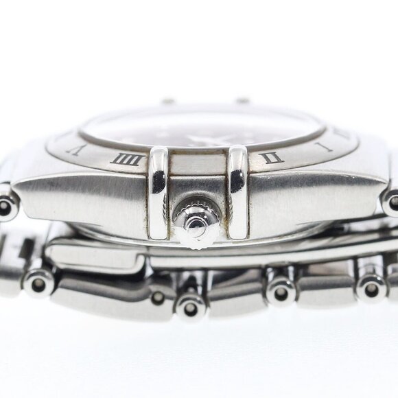 OMEGA Constellation 1563.85 12P diamond Navy Dial Quartz Ladies Watch - Picture 9 of 11